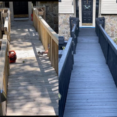 Deck Staining Little Rock, AR
