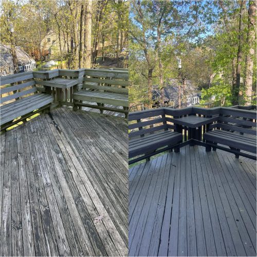Deck Staining Little Rock, AR