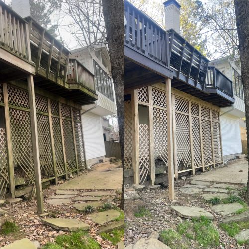 Deck Staining Little Rock, AR